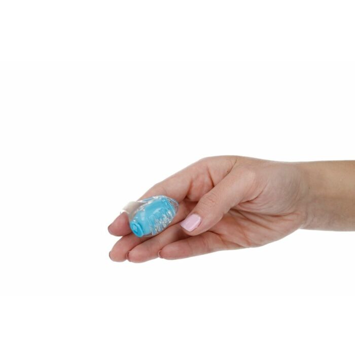 Lässige Liebe Finger Spaß blau