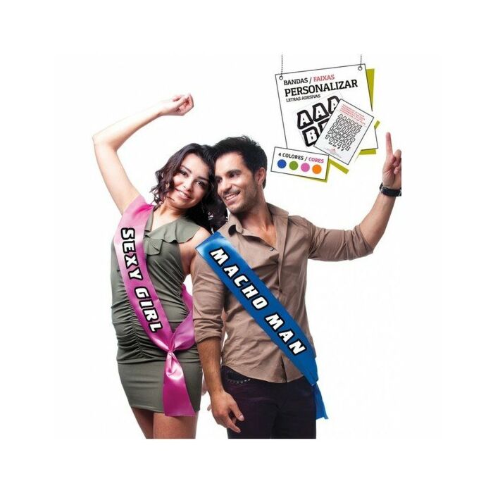 Partyband Blau Personalisiert