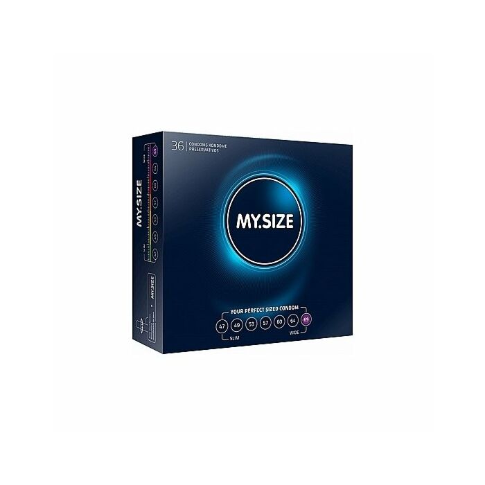 Meine Größe Naturlatex Kondom 69 Breite 36 Stk