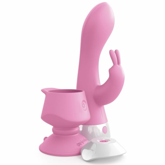 3some Wall Banger Kaninchen Vibrador Kontrolle Remoto