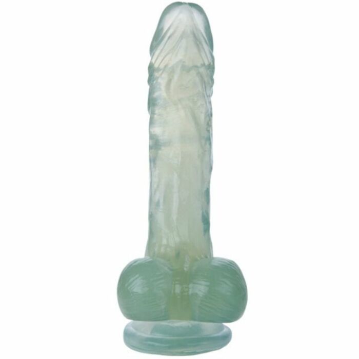 Hahn realistischer Dildo klar 21,6 cm