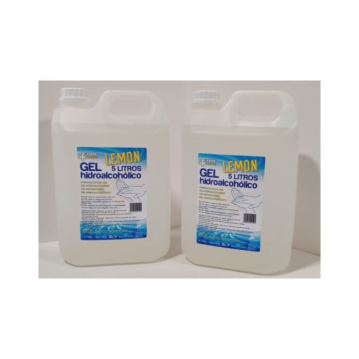 Hydroalkoholisches Gel Zitrone 5 Liter