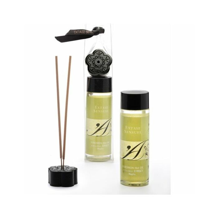 Sinnliches Mojito Hot Öl mit Pheromonen