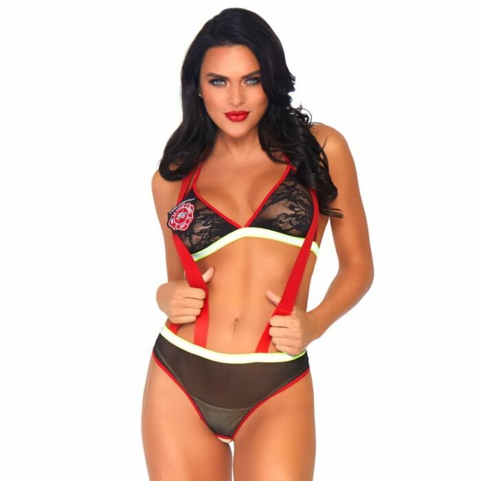 Leg Avenue Rollenspiel flirty Feuerwehrmann eine Größe