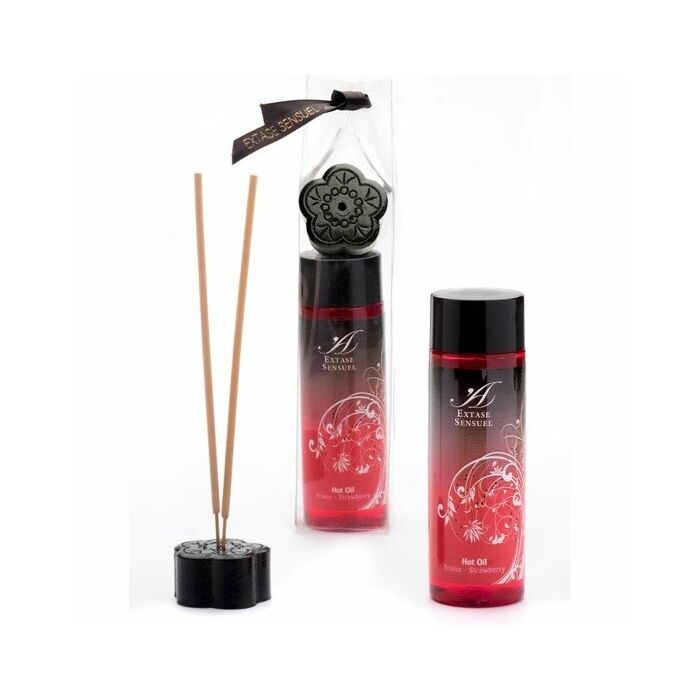 Erdbeer-Wärmendes Öl Extático