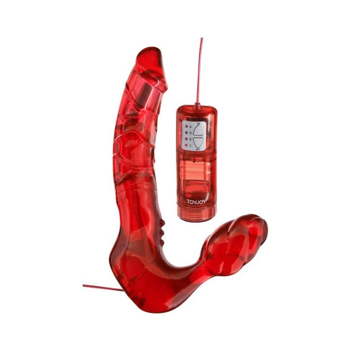 Arnes doppelte Penetration ohne Träger mit Vibrator