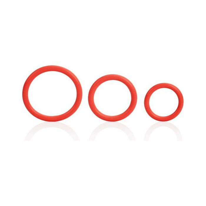 Roter Feuer Dreifachring