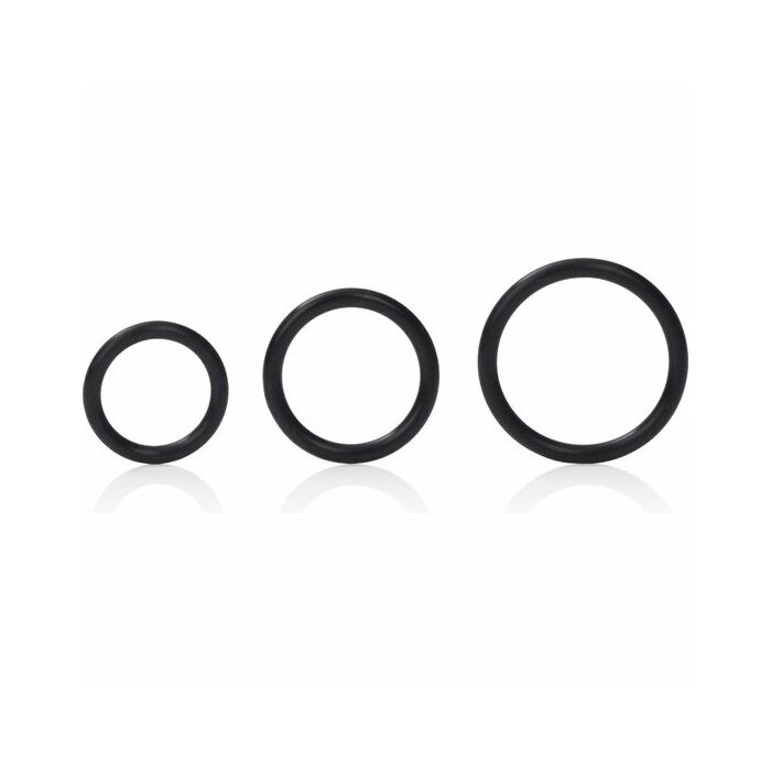 Silikonstützringe schwarz