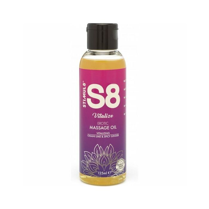 S8 Massageöl Omani Limette & würziger Ingwer 125ml