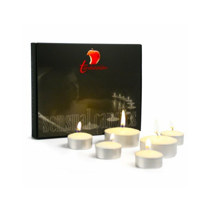 Tentacion Set Kerzen mit Süßigkeiten Pheromone