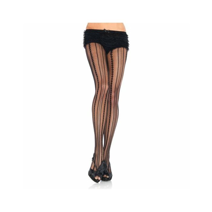 Leg Avenue Vintage schwarze Höschen Netz