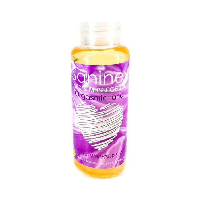 Saninex Orgasmus Analsex und Massageöl 100 ml