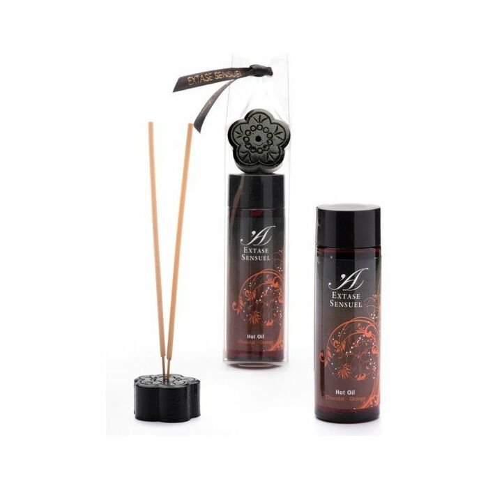 Heißes Schokoladen-Orangen-Öl