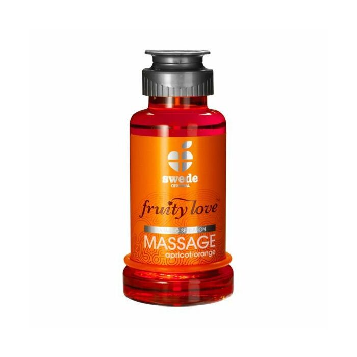 Fruchtige Liebe Massageöl Wärme Effektor 100 ml orange / Aprikose