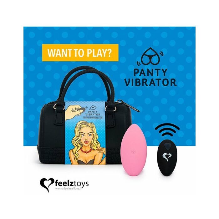 Feelztoys - Panty Vibe ferngesteuerter Vibrator - pink