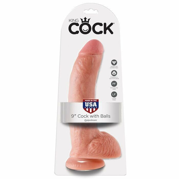 Realistischer Penis King Cock 9 Natur