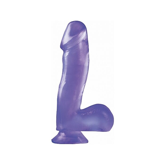 Basix Gelatine Penis Saugen lila 16 cm