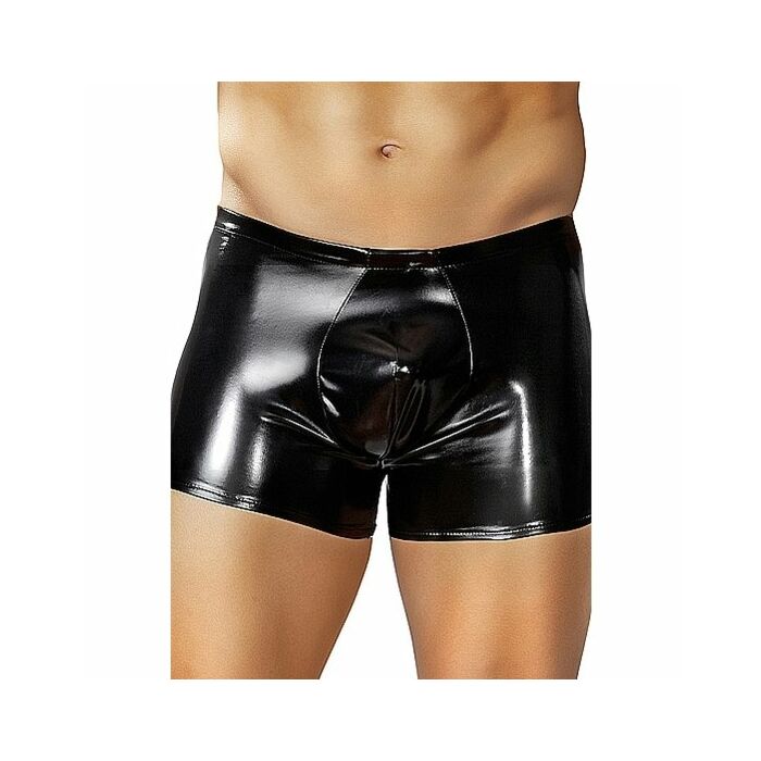 Männliche Boxer Effekt schwarzen Latex Macht
