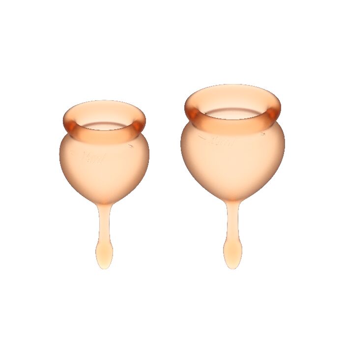 Satisfyer Wohlfühl-Kit Copa Menstruation Naranja 15 + 20ml