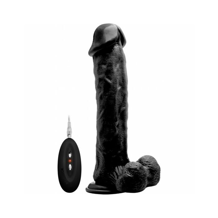 Echt Rock Vibrator 100 006 schwarz realistico 29,5 cm