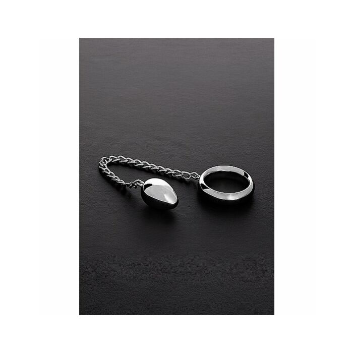 Donut C-Ring Anal Ei (55/55 mm) mit Kette