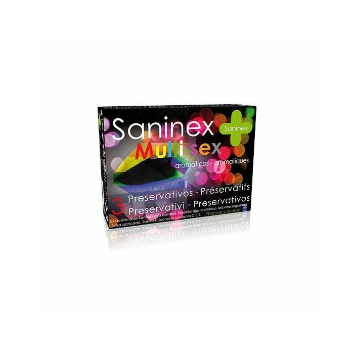 Saninex Kondome Multisex 3 Einheiten