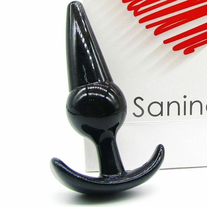 Saninex orgasmisch Analverkehr Initiations Stecker Farbe schwarz