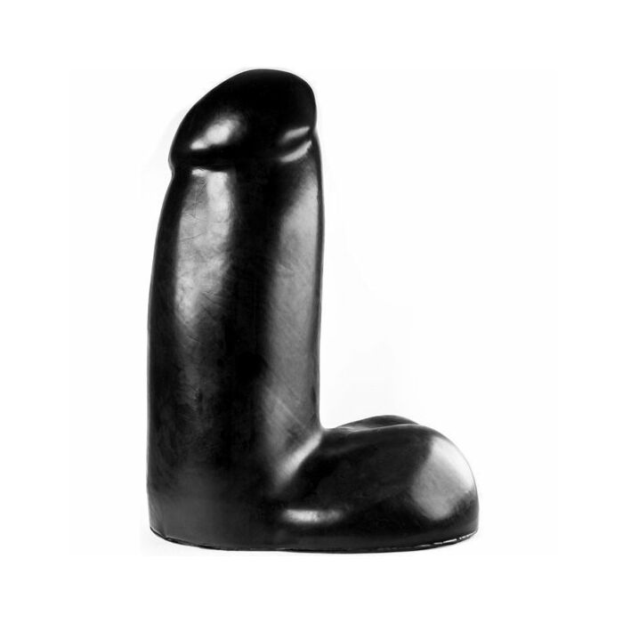 Dunkler Kristallmarcin Dildo - schwarz