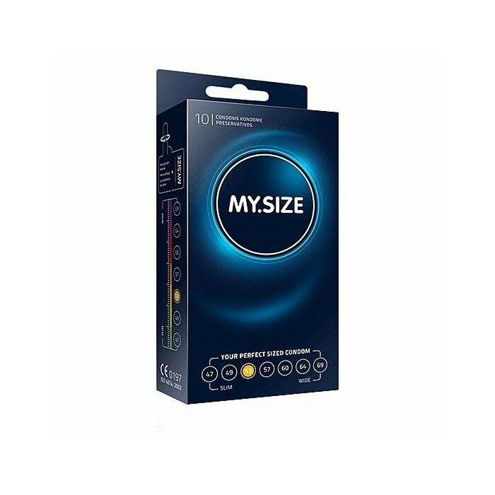 Meine Größe Naturlatex Kondom 53 Breite 10 Stk