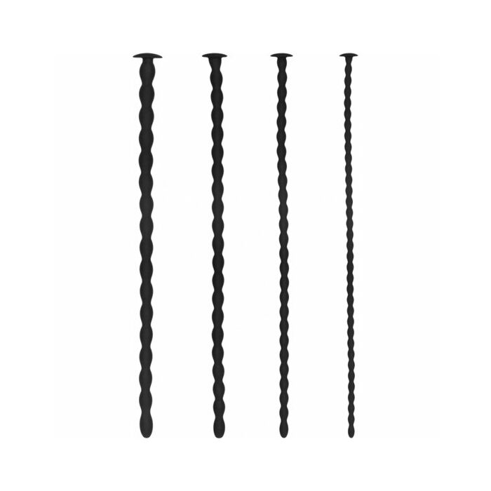 Silikon-Spiralschraubensatz Advanced Harnröhre, die schwarz klingt