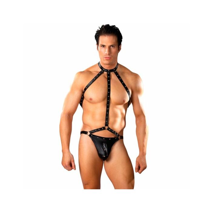 Männlicher Powerfetisch Gladiator schwarz