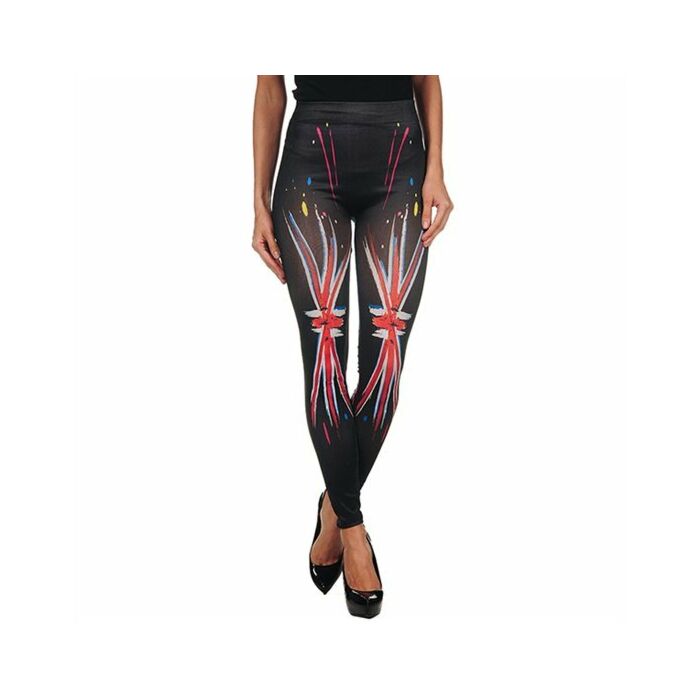 Intimax schwarz lackiert legging uk