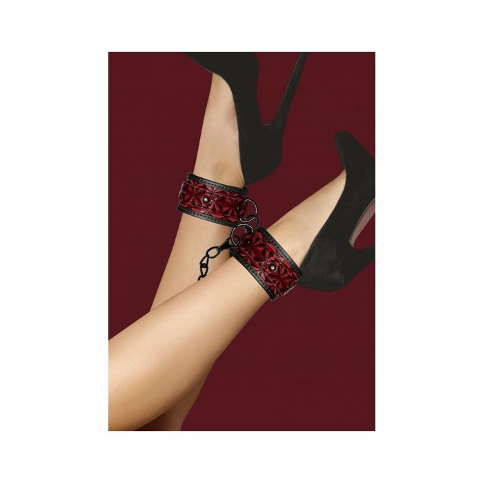 Luxus-Fußfesseln - Burgund