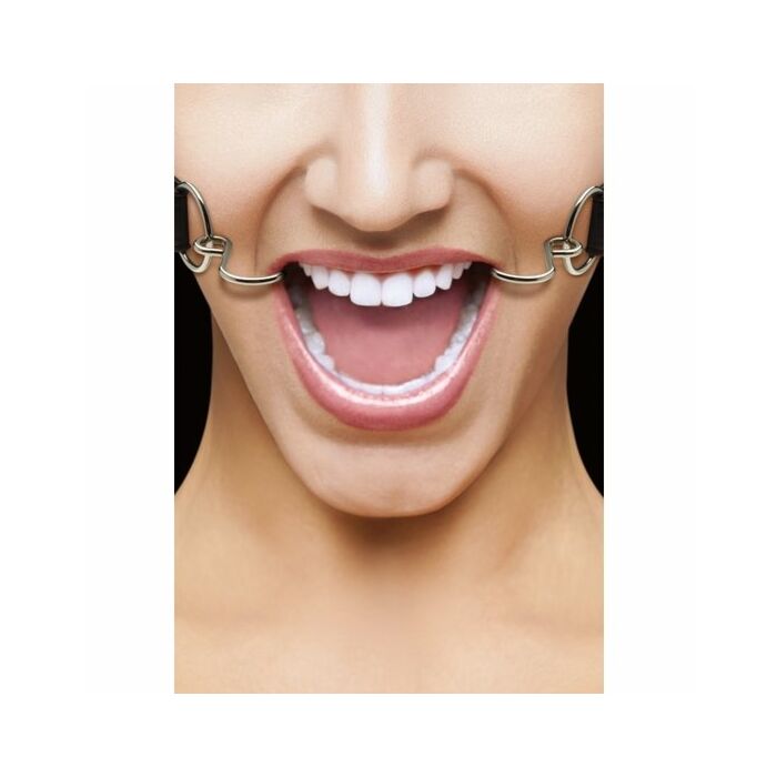 Ouch schwarz Knebel Knebel Haken