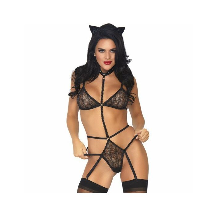 Leg Avenue Rollenspiel Sex Kätzchen eine Größe