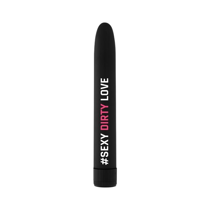 #sexydirtylove - schwarzer Vibrator