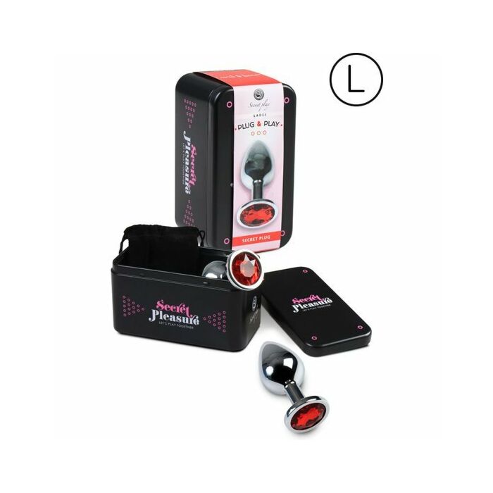 Secret Play Anal Plug Größe l - rot