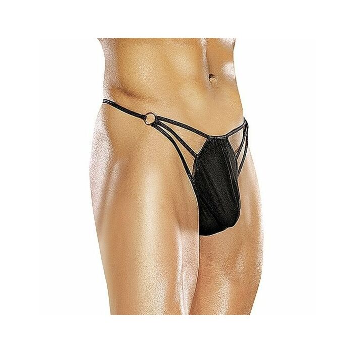 Männlicher Power Cage G-Tanga schwarz