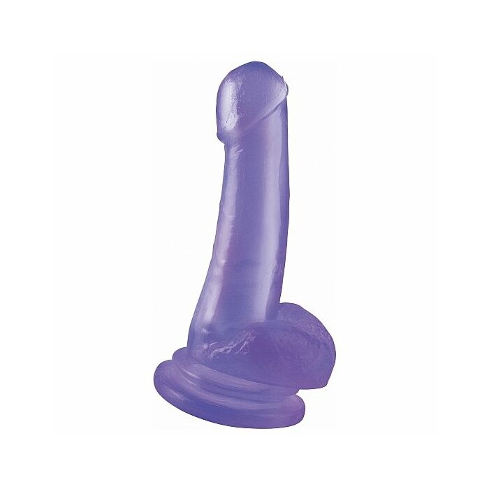 Basix Gelatine Penis Saugen lila 18 cm