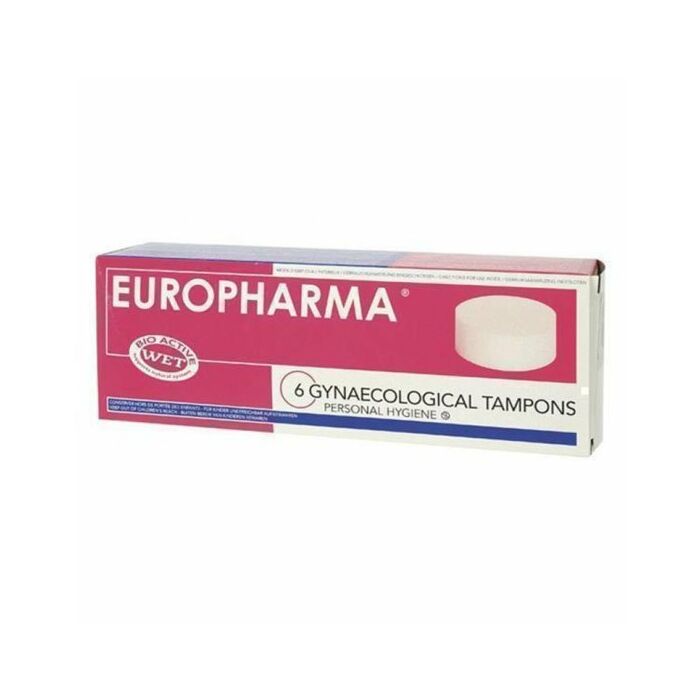 Gynäkologische Tampons von Europharma (6 unid)