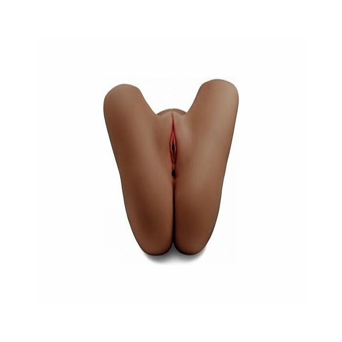 Cyberskin Elite Presslufthammer Multi-Sensation Pussy & Ass - dunkel