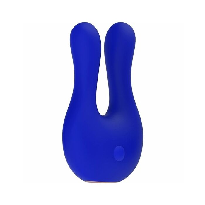 Doppelmotorischer Klitorisstimulator - außergewöhnlich - blau