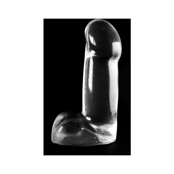 Dunkler Kristall patryk Dildo - transparent