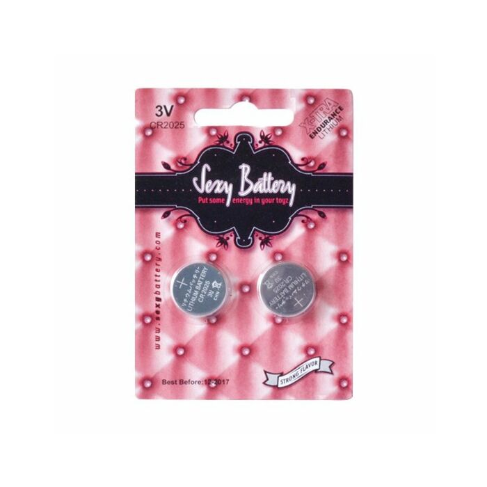 Sexy Batterie CR2025 3 V 2 Stück