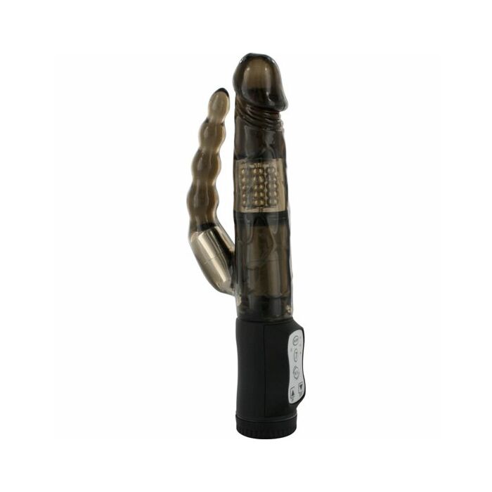 Sevencreations dunklen Anal-Vibrator Dual-Rotator