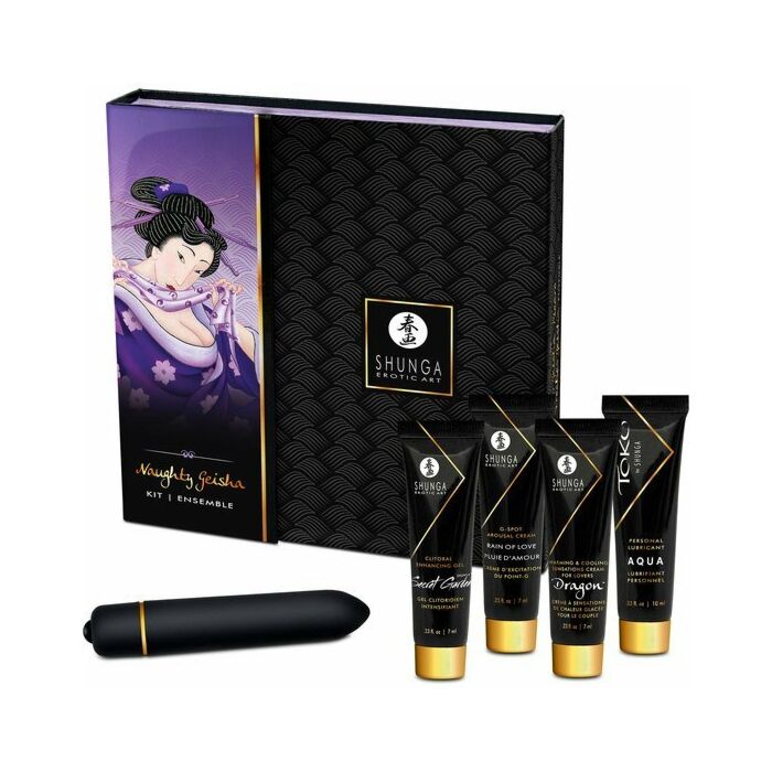 Kit Unartige Geisha mit Spielzeug