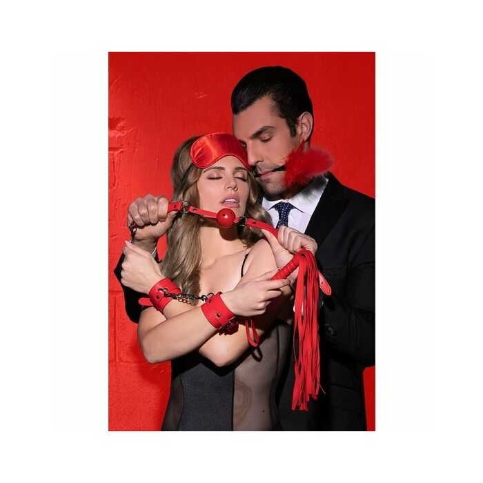 Bondage Kit für Anfänger - rot