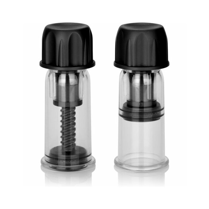 Vaccum Twist Saugen schwarzen Brustwarzen