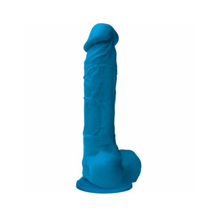 Farben blau 8-Zoll-Dildo Vergnügen