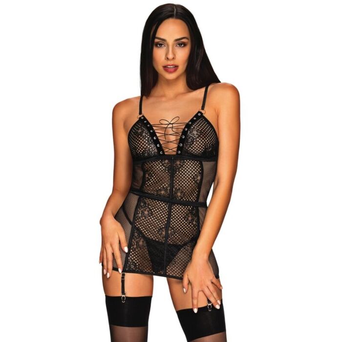 Charme Spitzen-Chemise